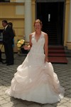 fotka svatební šaty swarowsky