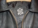 fotka černá kožená bunda