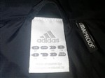 Fotka - Prodm dmskou uskovou ernou bundu Adidas s kapuc  vel. L - Fotografie . 3
