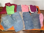 fotka Dámský set oblečení, velikost L-XL - přes 25ks  