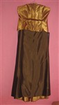 fotka Zlaté korzetové šaty