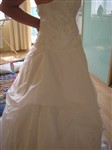 fotka svatební šaty vhodné i pro těhulku