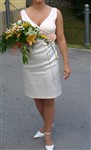 fotka Prodám krátké svatební šaty