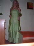 fotka Prodám krásne svěží společenské šaty světle zelenej barvy